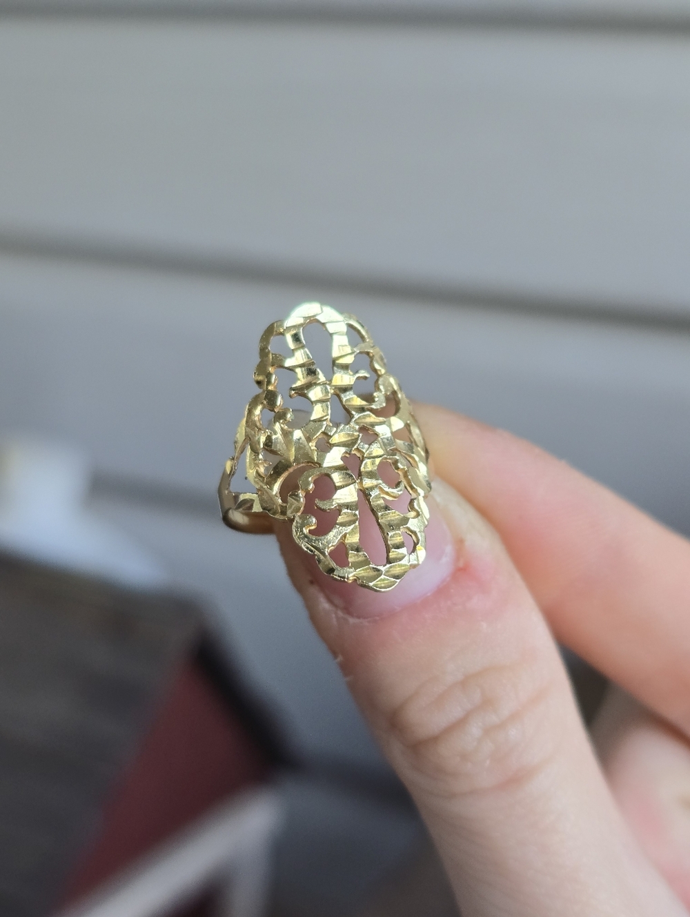 Sonia Jewels 14k Yellow Gold Fashion Anniversary Ring